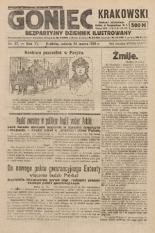 Goniec Krakowski : bezpartyjny dziennik popularny. 1923, nr 57