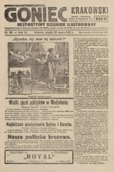 Goniec Krakowski : bezpartyjny dziennik popularny. 1923, nr 63