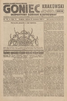 Goniec Krakowski : bezpartyjny dziennik popularny. 1923, nr 82