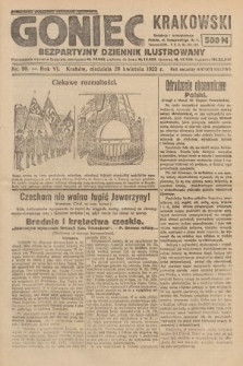 Goniec Krakowski : bezpartyjny dziennik popularny. 1923, nr 90