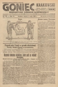 Goniec Krakowski : bezpartyjny dziennik popularny. 1923, nr 99