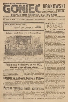 Goniec Krakowski : bezpartyjny dziennik popularny. 1923, nr 104