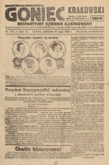 Goniec Krakowski : bezpartyjny dziennik popularny. 1923, nr 110