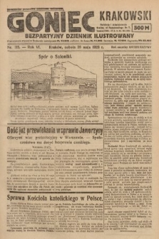 Goniec Krakowski : bezpartyjny dziennik popularny. 1923, nr 115