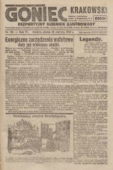 Goniec Krakowski : bezpartyjny dziennik popularny. 1923, nr 141