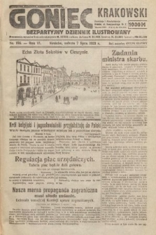 Goniec Krakowski : bezpartyjny dziennik popularny. 1923, nr 156