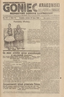 Goniec Krakowski : bezpartyjny dziennik popularny. 1923, nr 177