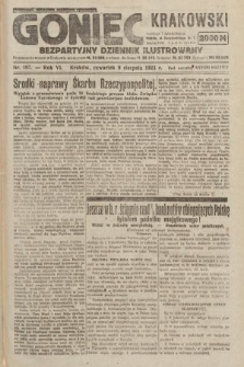 Goniec Krakowski : bezpartyjny dziennik popularny. 1923, nr 187
