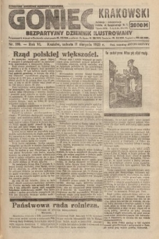 Goniec Krakowski : bezpartyjny dziennik popularny. 1923, nr 189