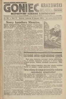 Goniec Krakowski : bezpartyjny dziennik popularny. 1923, nr 194