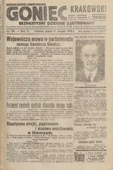 Goniec Krakowski : bezpartyjny dziennik popularny. 1923, nr 195