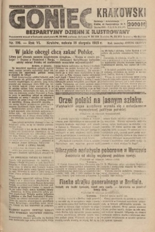 Goniec Krakowski : bezpartyjny dziennik popularny. 1923, nr 196