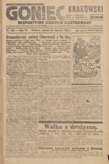 Goniec Krakowski : bezpartyjny dziennik popularny. 1923, nr 203