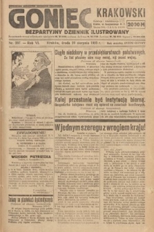 Goniec Krakowski : bezpartyjny dziennik popularny. 1923, nr 207