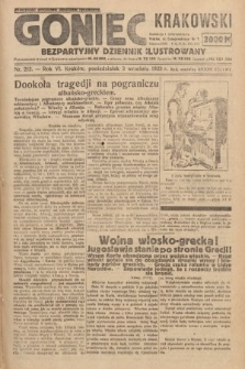 Goniec Krakowski : bezpartyjny dziennik popularny. 1923, nr 212