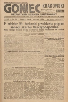 Goniec Krakowski : bezpartyjny dziennik popularny. 1923, nr 216