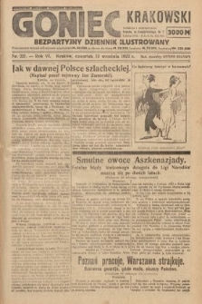 Goniec Krakowski : bezpartyjny dziennik popularny. 1923, nr 221