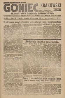 Goniec Krakowski : bezpartyjny dziennik popularny. 1923, nr 228