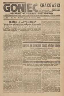 Goniec Krakowski : bezpartyjny dziennik popularny. 1923, nr 229