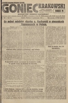 Goniec Krakowski : bezpartyjny dziennik popularny. 1923, nr 252