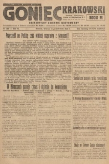 Goniec Krakowski : bezpartyjny dziennik popularny. 1923, nr 254