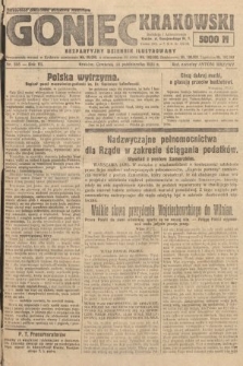 Goniec Krakowski : bezpartyjny dziennik popularny. 1923, nr 256