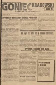 Goniec Krakowski : bezpartyjny dziennik popularny. 1923, nr 262