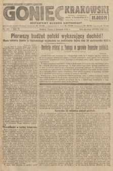 Goniec Krakowski : bezpartyjny dziennik popularny. 1923, nr 271