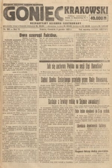 Goniec Krakowski : bezpartyjny dziennik popularny. 1923, nr 300