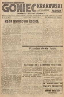 Goniec Krakowski : bezpartyjny dziennik popularny. 1923, nr 301