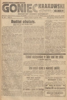 Goniec Krakowski : bezpartyjny dziennik popularny. 1923, nr 302