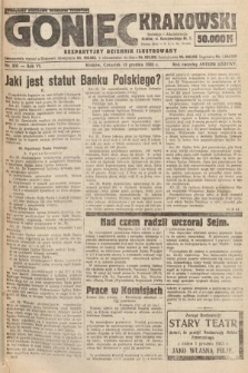 Goniec Krakowski : bezpartyjny dziennik popularny. 1923, nr 305