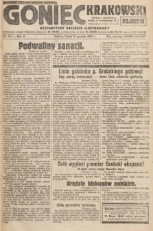 Goniec Krakowski : bezpartyjny dziennik popularny. 1923, nr 312