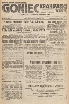 Goniec Krakowski : bezpartyjny dziennik popularny. 1923, nr 315