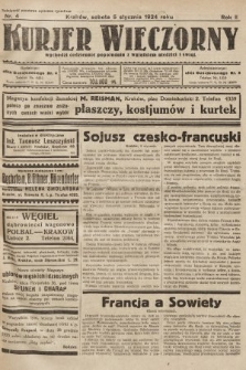 Kurjer Wieczorny : poświęcony sprawom ekonomicznym, giełdowym i politycznym. 1924, nr 4