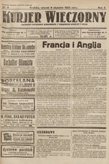 Kurjer Wieczorny : poświęcony sprawom ekonomicznym, giełdowym i politycznym. 1924, nr 6