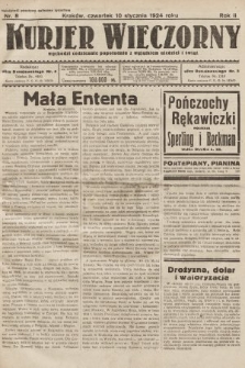 Kurjer Wieczorny : poświęcony sprawom ekonomicznym, giełdowym i politycznym. 1924, nr 8