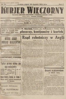 Kurjer Wieczorny : poświęcony sprawom ekonomicznym, giełdowym i politycznym. 1924, nr 20