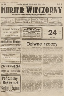Kurjer Wieczorny : poświęcony sprawom ekonomicznym, giełdowym i politycznym. 1924, nr 23
