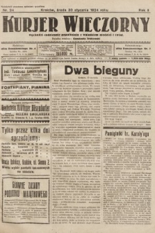 Kurjer Wieczorny : poświęcony sprawom ekonomicznym, giełdowym i politycznym. 1924, nr 24