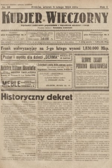 Kurjer Wieczorny : poświęcony sprawom ekonomicznym, giełdowym i politycznym. 1924, nr 28