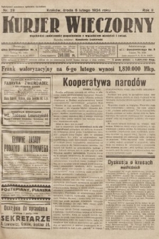 Kurjer Wieczorny : poświęcony sprawom ekonomicznym, giełdowym i politycznym. 1924, nr 29