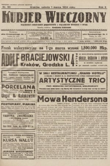 Kurjer Wieczorny : poświęcony sprawom ekonomicznym, giełdowym i politycznym. 1924, nr 50