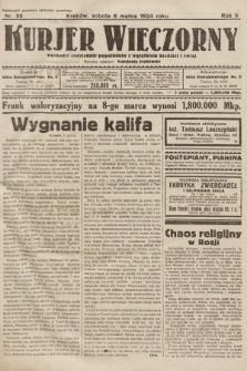 Kurjer Wieczorny : poświęcony sprawom ekonomicznym, giełdowym i politycznym. 1924, nr 56
