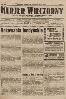 Kurjer Wieczorny : poświęcony sprawom ekonomicznym, giełdowym i politycznym. 1924, nr 90