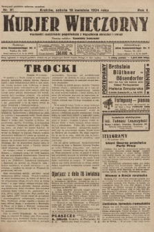 Kurjer Wieczorny : poświęcony sprawom ekonomicznym, giełdowym i politycznym. 1924, nr 91