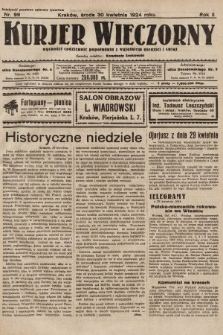 Kurjer Wieczorny : poświęcony sprawom ekonomicznym, giełdowym i politycznym. 1924, nr 99