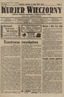 Kurjer Wieczorny : poświęcony sprawom ekonomicznym, giełdowym i politycznym. 1924, nr 101