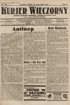 Kurjer Wieczorny : poświęcony sprawom ekonomicznym, giełdowym i politycznym. 1924, nr 110