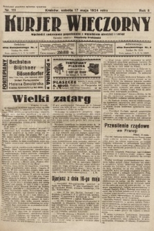 Kurjer Wieczorny : poświęcony sprawom ekonomicznym, giełdowym i politycznym. 1924, nr 111